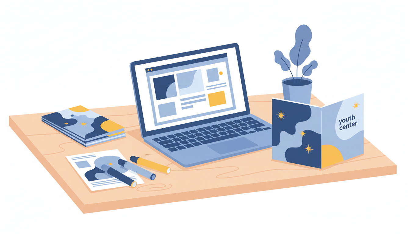 Broschüren drucken & gestalten für Jugendhäuser – So machst du's richtig