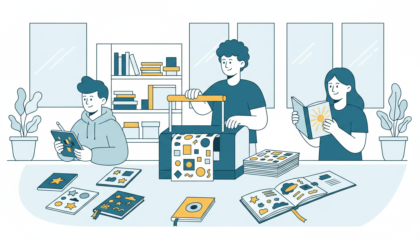 Hefte drucken & Notizbücher bedrucken: So gestaltet dein Jugendhaus kreative Eigenproduktionen