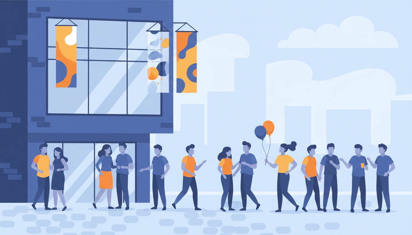 Transparente drucken für Jugendhäuser: Event-Materialien die wirklich auffallen